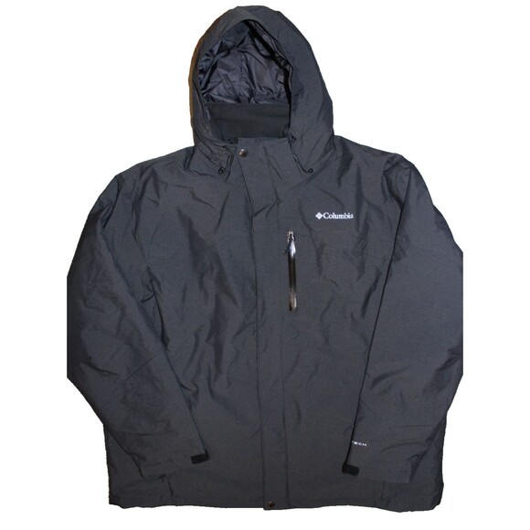 COLUMBIA MEN'S LAST TRACKS II WINTER SKI JACKET GRAY NWT SZ 3X - Picture 3 of 6